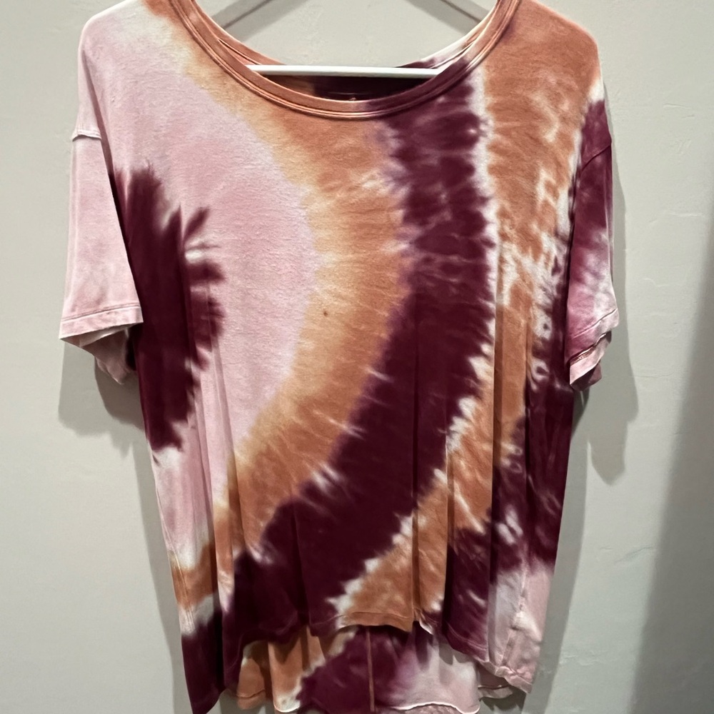 Tie-Dye Women's Top - Multicolor